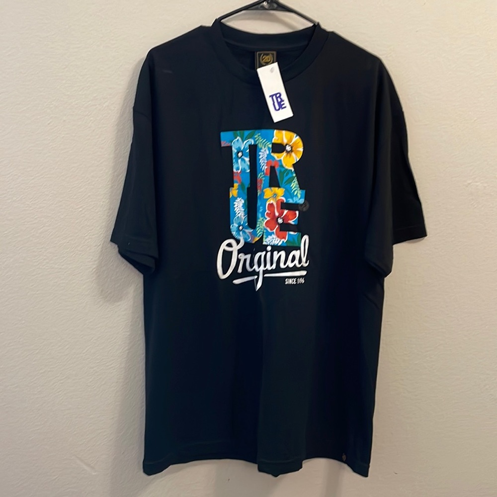 Brand new True East T-shirt with floral print